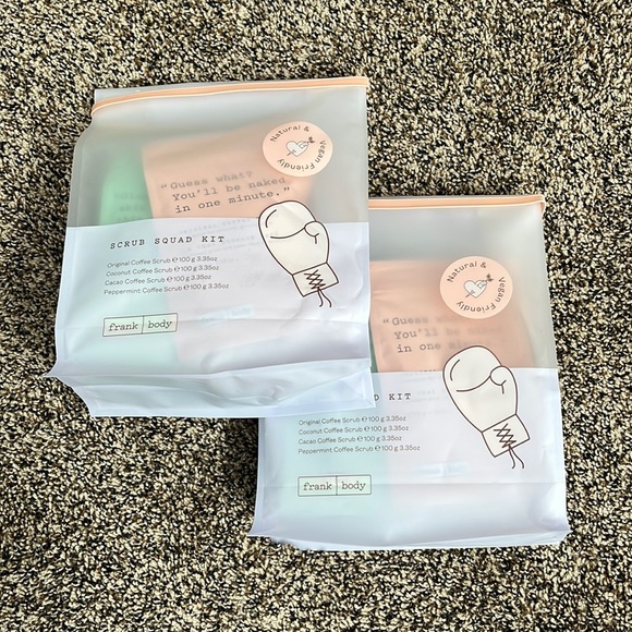 frank body Skincare 2 Frank Bod Scrub Squad Kit Nwt Poshmark